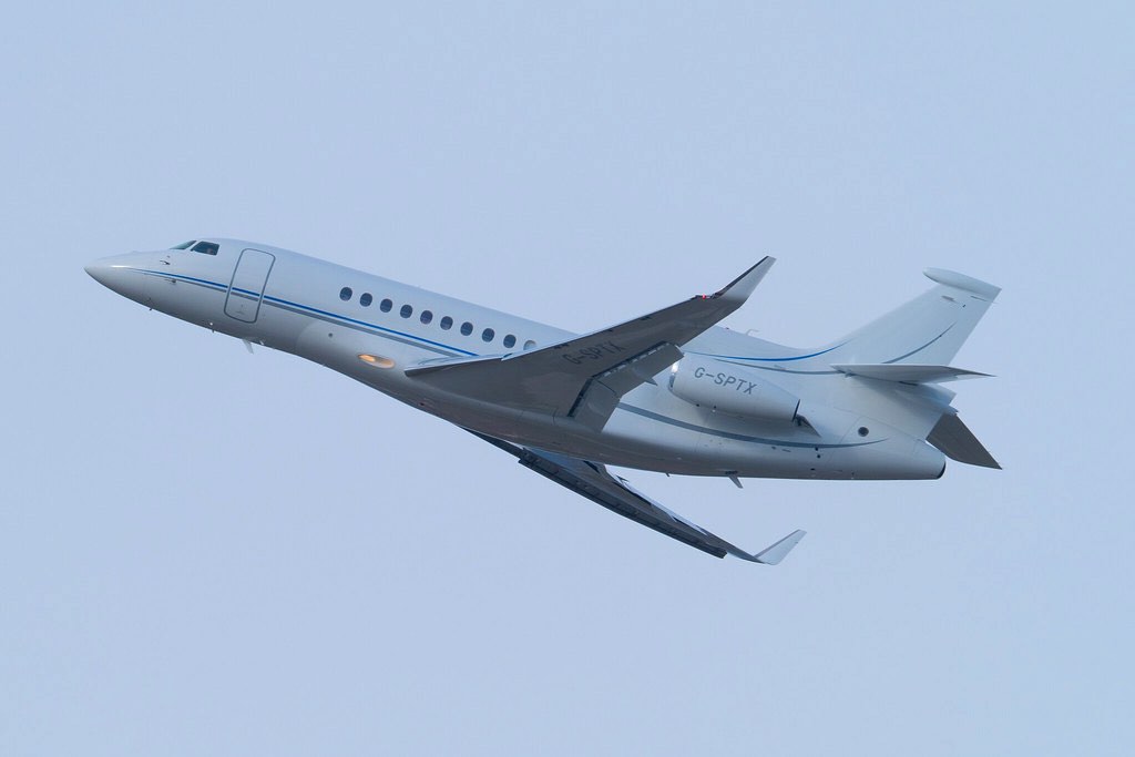 G-SPTX Dassault Falcon 7X FA7X