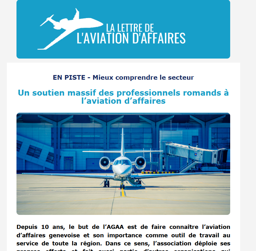 L'aviation à Genève en difficulté